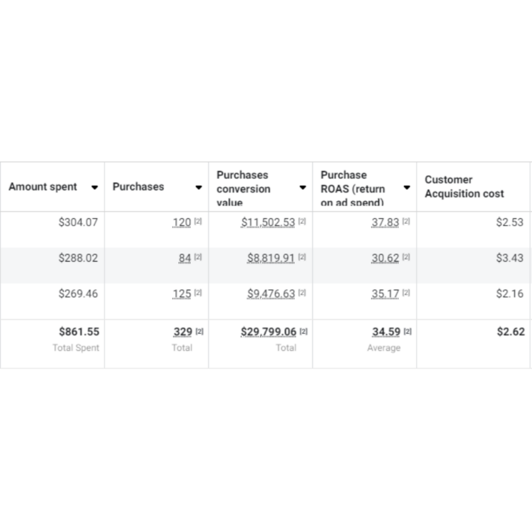 Incubate Growth - Facebook Ads Dollar Report