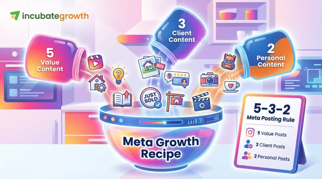 Meta social media marketing for real estate agents