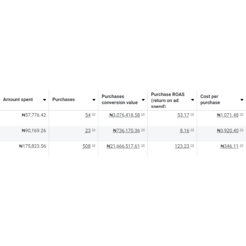 Incubate Growth - Facebook Ads Naira Report