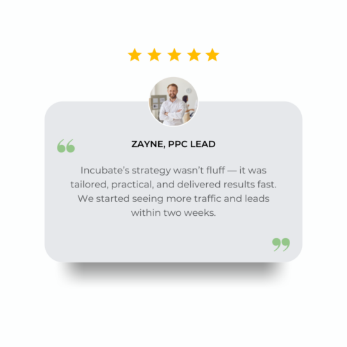 Incubate Growth - Zayne Review