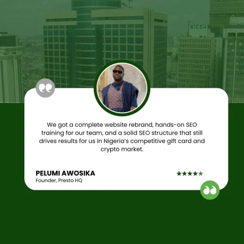 Incubate Growth Testimonial - Pelumi Awosika